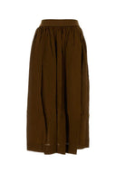 Uma Wang Brown Viscose Gillian Skirt