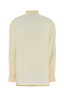 Camicia Valentino Garavani in Lino Avorio