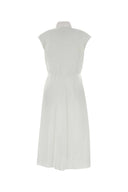 Valentino Garavani White Poplin Dress