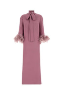 Valentino Garavani Antiqued Pink Crepe Dress
