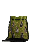 Valentino Garavani Green Velvet Nellicã´Te Bucket Bag