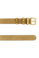 Valentino Garavani Beige Suede Belt