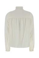 Valentino Garavani Ivory Crepe Shirt