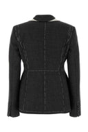 Moschino Grey Wool Blazer