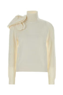 Moschino Ivory Wool Genser
