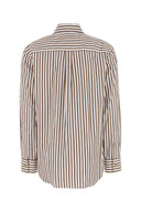 Bottega Veneta Embroidered Poplin Shirt
