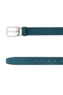 Cinturón reversible Montblanc Air Force de ante azul