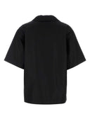 Prada svart Gabardine skjorte