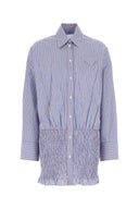 Prada brodert poplinskjorte