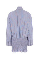 Prada brodert poplinskjorte