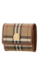 Burberry Printed Canvas Small Check Wallet