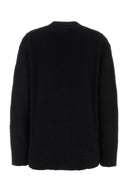 Fendi Black Wool Blend Cardigan