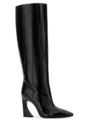 Fendi Black Leather Fendi Arco Boots