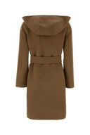Burberry Camel Wool Reversible Coat