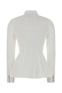 Burberry White Poplin skjorte
