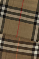 Burberry Embroidered Wool Blend Scarf