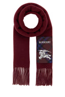 Burberry Burgundy Cashmere Scarf