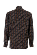 Fendi Printed Silk Shirt