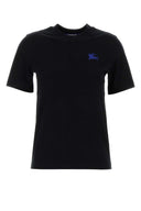 Burberry Black Cotton T Shirt