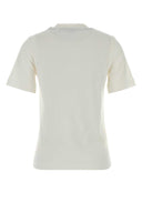 Burberry White Cotton T Shirt