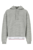 Dsquared Melange Grey Cotton Oversize Sweatshirt