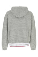 Dsquared Melange Grey Cotton Oversize Sweatshirt