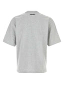 Dsquared Melange Grey Cotton Oversize T Shirt