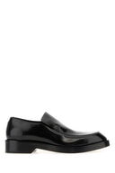 Jil Sander Schwarze Leder-Loafer
