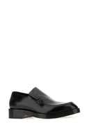 Jil Sander Schwarze Leder-Loafer