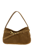 Miu Miu Biscuit Suede Avenue Skulderveske