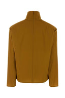 Saint Laurent Orange Stretch Silk Blend Topp