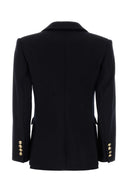 Aftercoat 午夜蓝色羊毛西装外套