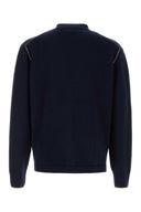 Vivienne Westwood Navy Blue Wool Blend Alex Cardigan
