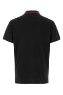 Vivienne Westwood Black Piquet Polo Shirt