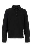 Vivienne Westwood Black Piquet Polo Shirt