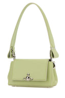 Vivienne Westwood Pastel Green Synthetic Leather Small Hazel Shoulder Bag