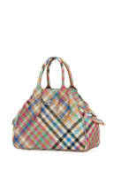 Vivienne Westwood Printed Canvas Small Yasmine Handbag