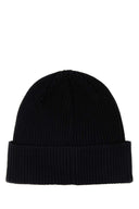 CP Company ブラック コットン ビーニー ハット