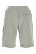 C.P. Company Grey Stretch Cotto Bermuda Shorts