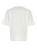 Dsquared hvit bomull oversize T-skjorte