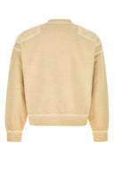 Dsquared Pastel Yellow Cotton Sweatshirt