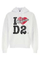 Dsquared hvit bomullsgenser