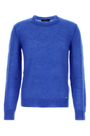 Dsquared Blue Mohair Blend Genser