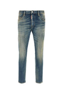 Dsquared Stretch Denim Skater Jeans