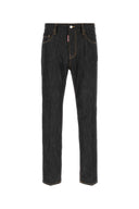 Dsquared Black Stretch Denim 642 jeans