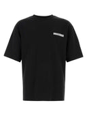 Dsquared T-skjorte i svart bomull