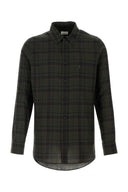 Saint Laurent besticktes Baumwollhemd