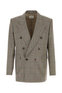 Saint Laurent bestickter Wollblazer