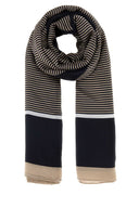 Saint Laurent Embroidered Silk Foulard