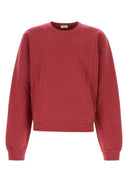 Saint Laurent Tyrian paars katoenen sweatshirt